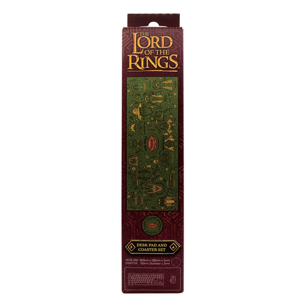 Lord of the Rings Desk Pad & Coaster Set P040757