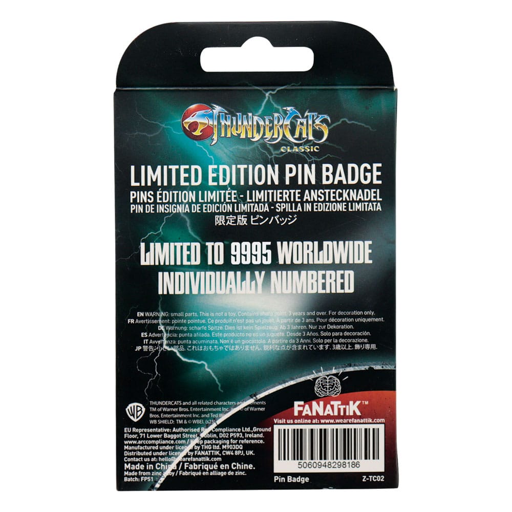 Thundercats Pin Badge Mumm-Ra Limited Edition P040762
