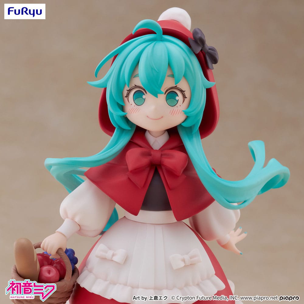 Hatsune Miku Desktop Fairy PVC Statue Hatsune Miku Little red riding hood Ver. 16 cm P066944