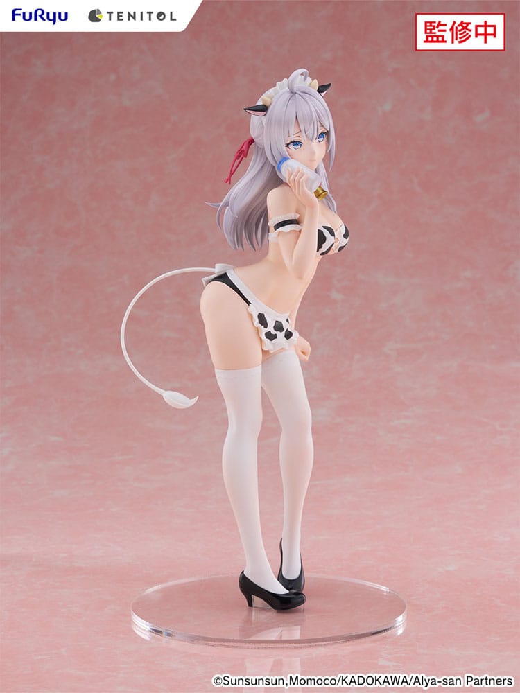 Alya Sometimes Hides Her Feelings in Russian Tenitol Tall PVC Statue Alya Cow Costume Ver. 29 cm P041151