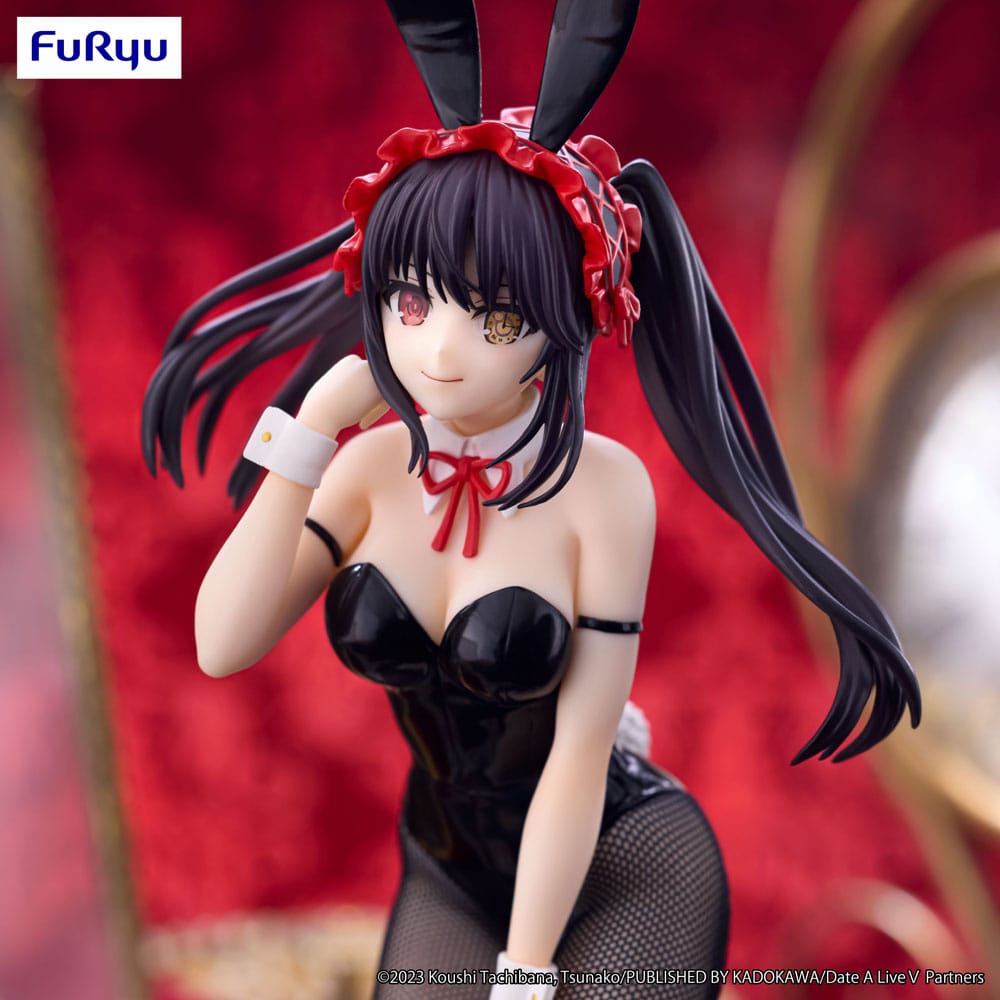 Date A Live V BiCute Bunnies PVC Statue Kurumi Tokisaki Black Color Ver. 29 cm P041193