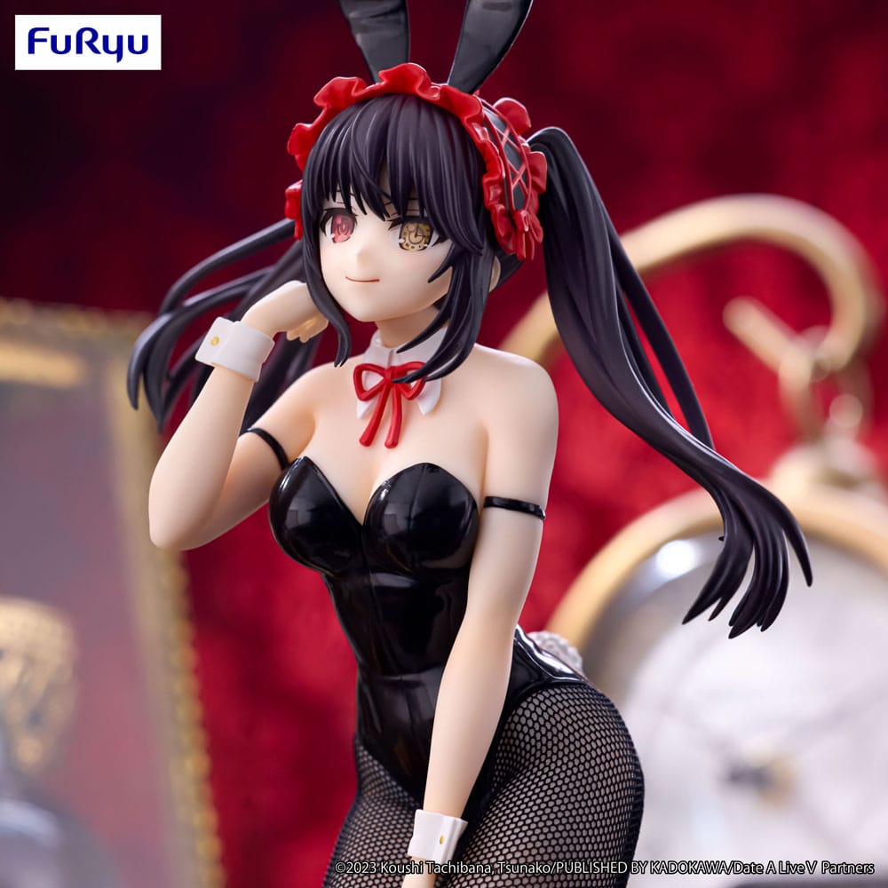 Date A Live V BiCute Bunnies PVC Statue Kurumi Tokisaki Black Color Ver. 29 cm P041193