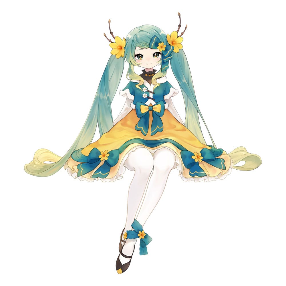 Hatsune Miku Noodle Stopper PVC Statue Hatsune Miku 2025 Chinese New Year Ver. 14 cm P041196