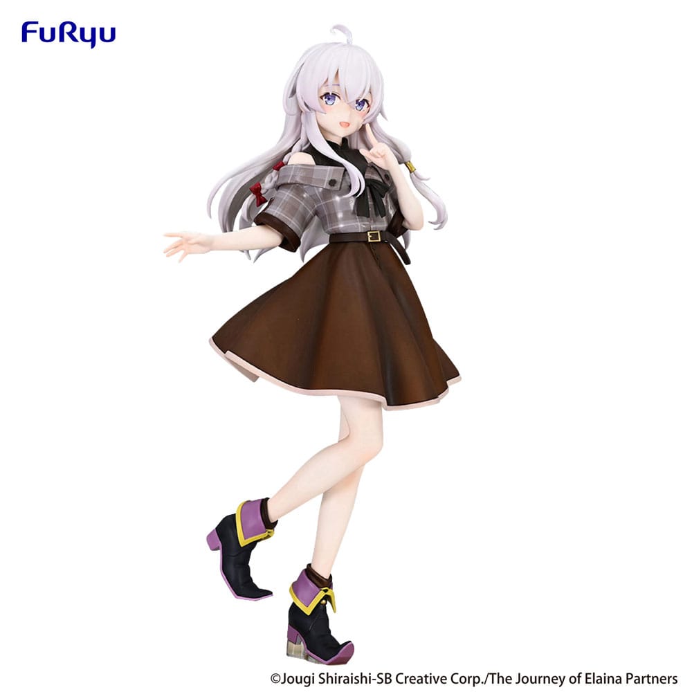 Wandering Witch: The Journey of Elaina Trio-Try-iT PVC Statue Elaina Brown Outfit Ver. 22 cm P041229