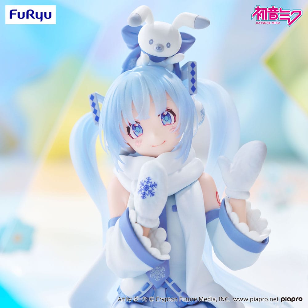 Hatsune Miku Noodle Stopper PVC Statue Snow Miku Sky Town 10th Ver. 10 cm P041268