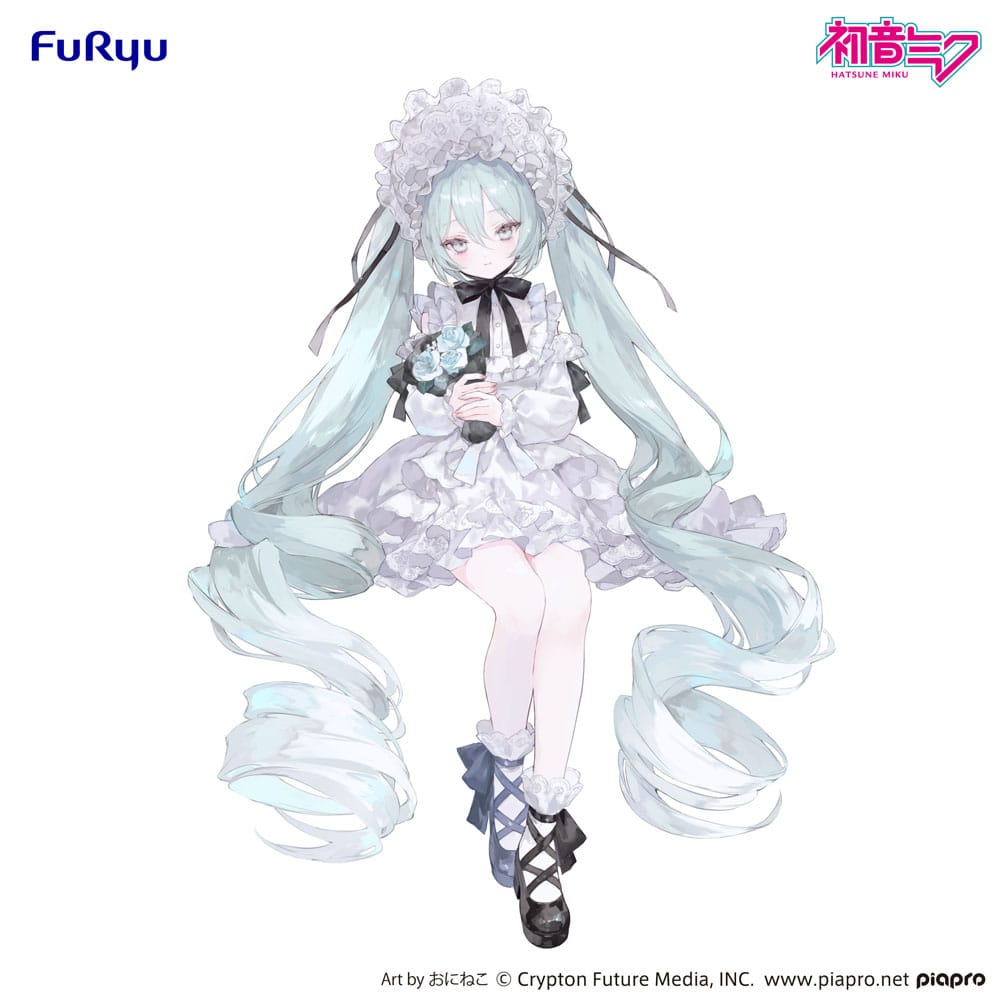 Hatsune Miku Noodle Stopper PVC Statue Vintage Doll Style 15 cm P041284