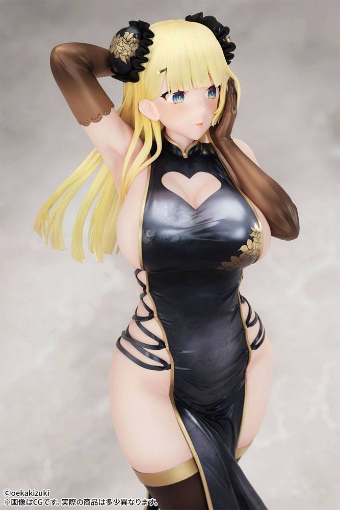 Original Character Statue 1/7 China Girl Black Ver. Illustrated by Oekakizuki 20 cm P041365