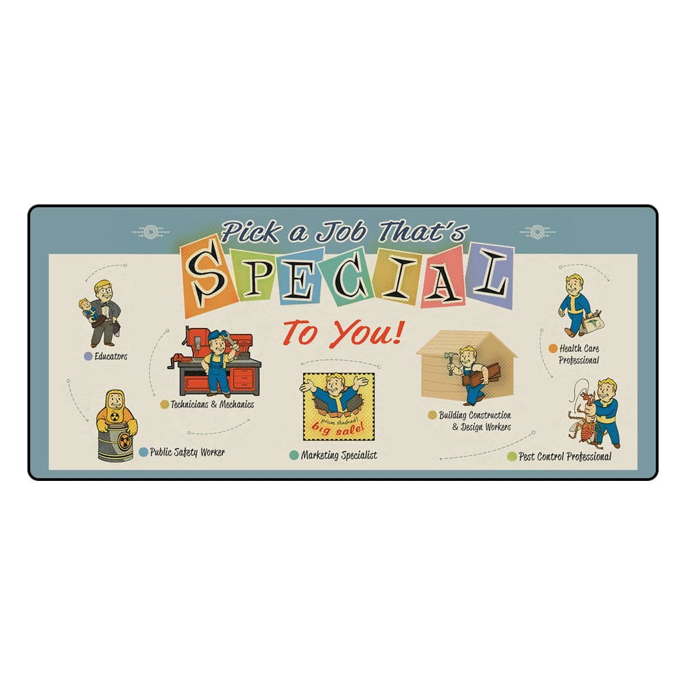 Fallout XXL Mousepad Special P041439