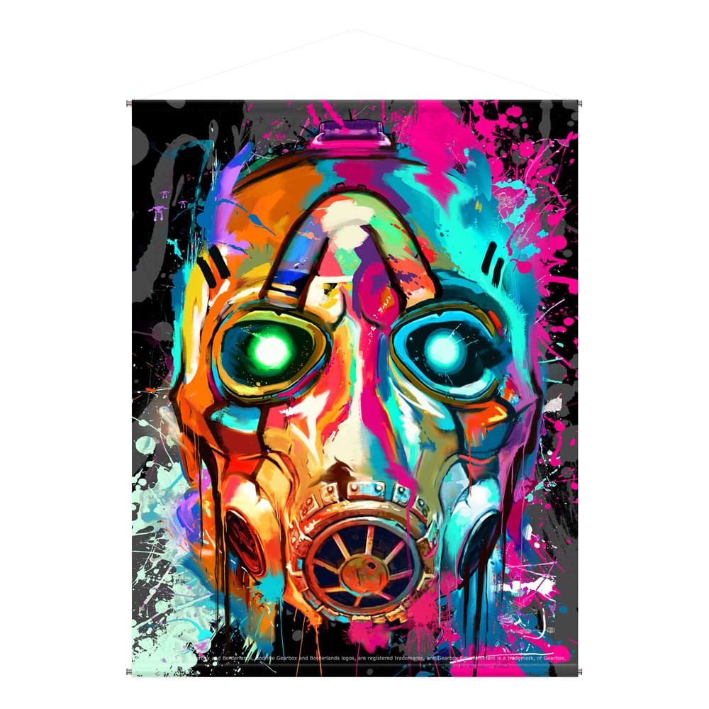 Borderlands Poster Canvas Mask Pop Art P041446