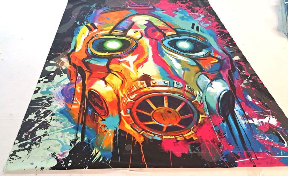 Borderlands Poster Canvas Mask Pop Art P041446