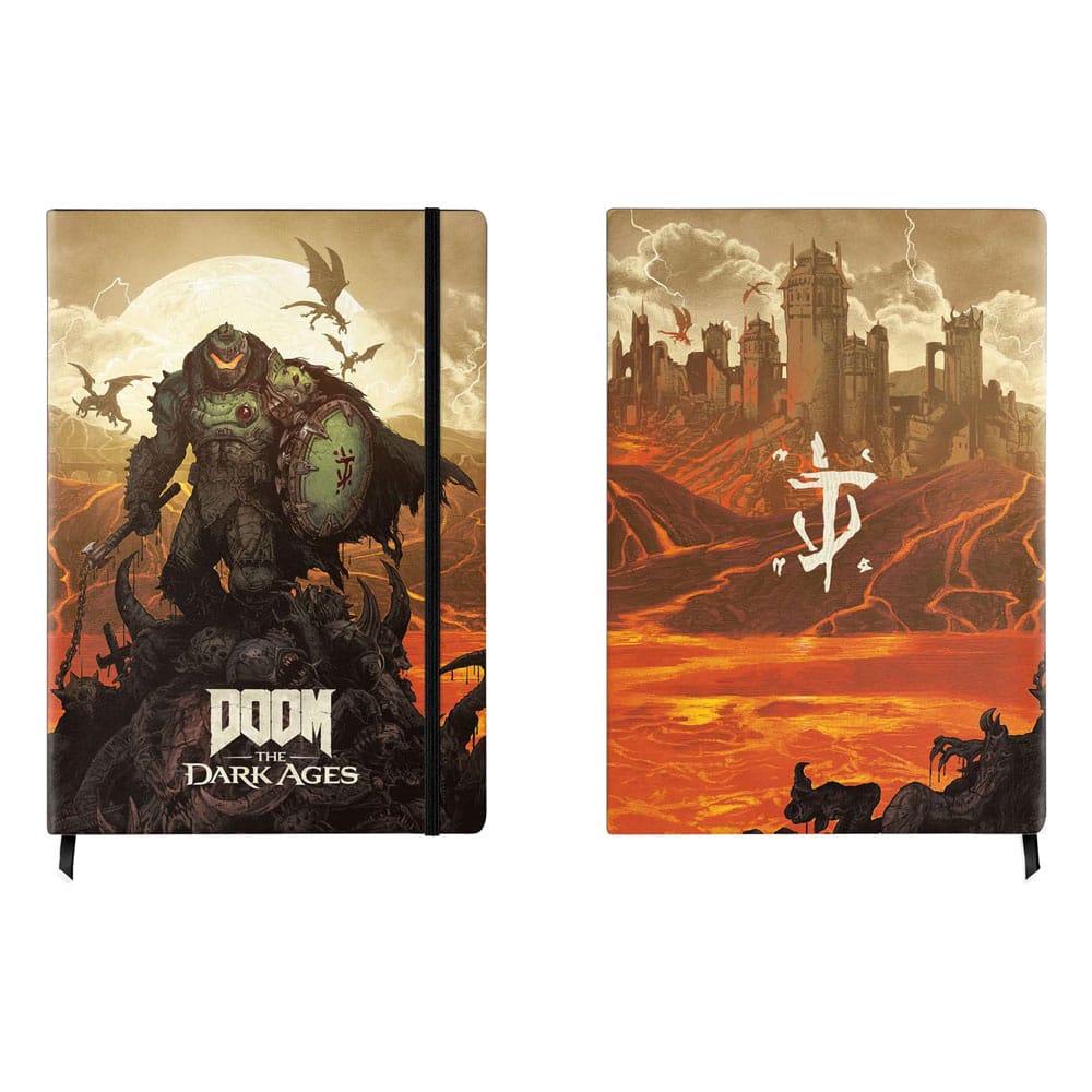 Doom The Dark Ages Notebook A5 Keyart P041538