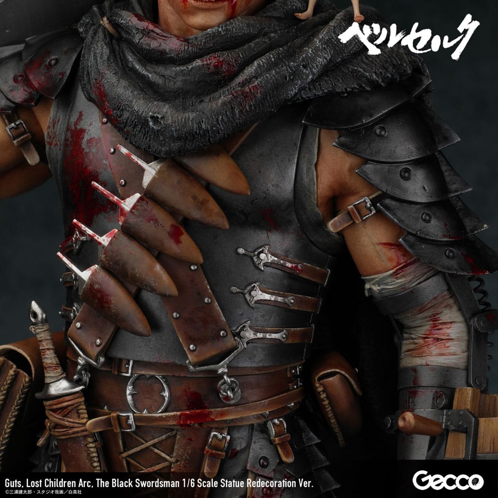 Berserk Statue 1/6 Guts Lost Children Arc The Black Swordsman Redecoration Ver. 38 cm P041564