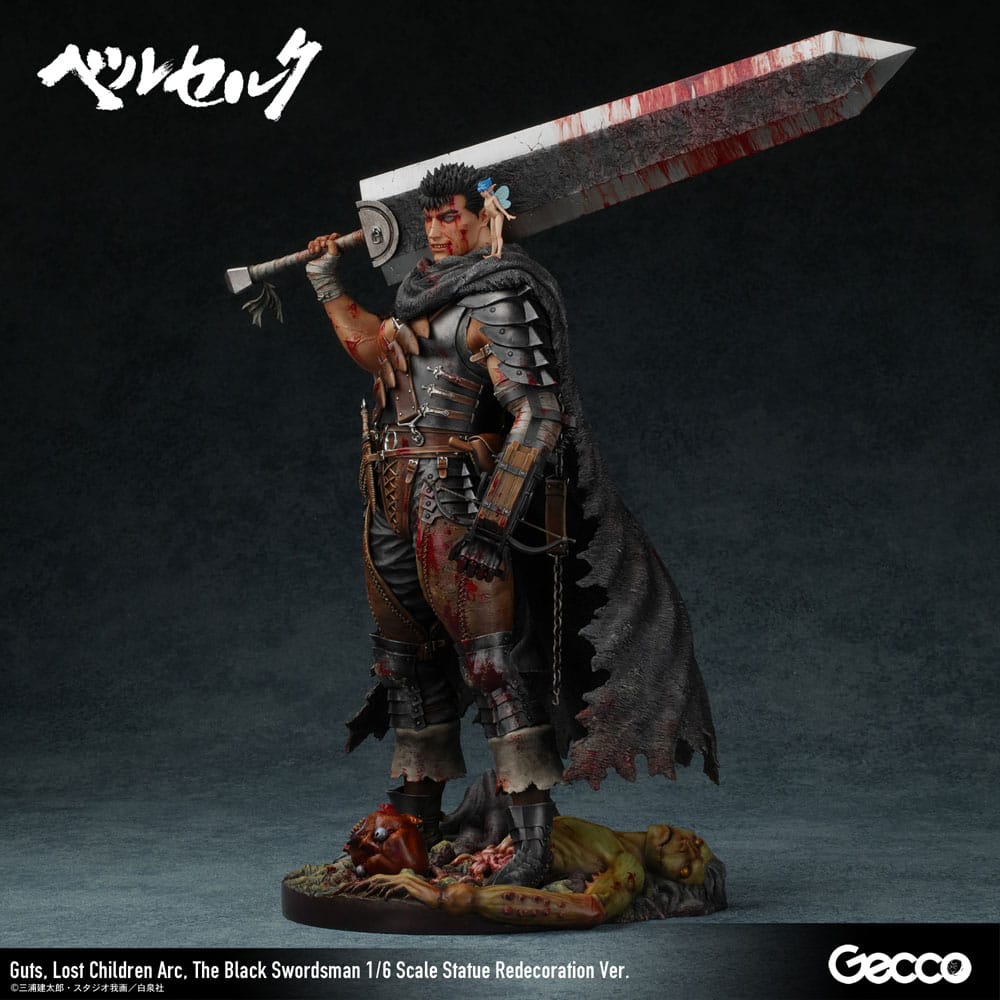 Berserk Statue 1/6 Guts Lost Children Arc The Black Swordsman Redecoration Ver. 38 cm P041564
