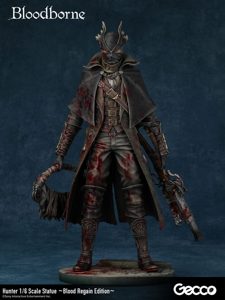 Bloodborne The Old Hunters PVC Statue 1/6 Hunter Blood Regain Edition 32 cm P041565