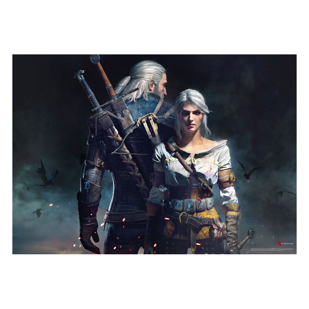 The Witcher Gaming Puzzle Geralt & Ciri (1000 pieces) P041716