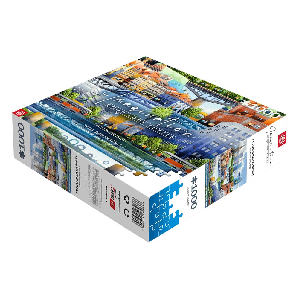 Tytus Brzozowski Imagination Puzzle Warsaw Bridges (1000 pieces) P041724
