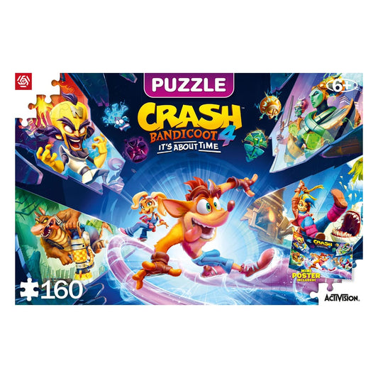 Crash Bandicoot 4 Kids Puzzle It's About Time (160 pieces) P041729