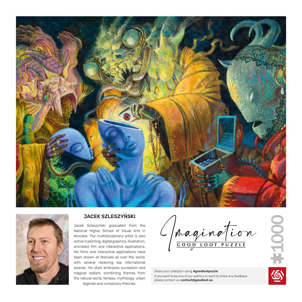 Jacek Szleszynski Imagination Puzzle The Gift / Dar (1000 pieces) P041739
