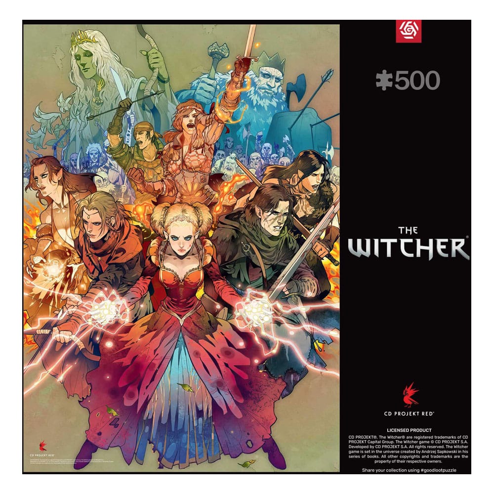 The Witcher Gaming Puzzle Scoia'tael (500 pieces) P041743