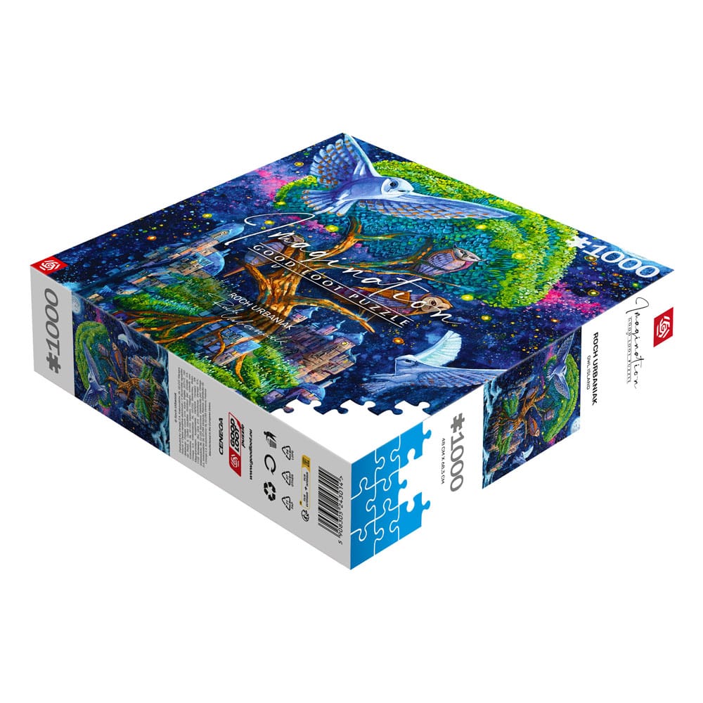 Roch Urbaniak Imagination Puzzle Owl Island / Wyspa Sów (1000 pieces) P041744