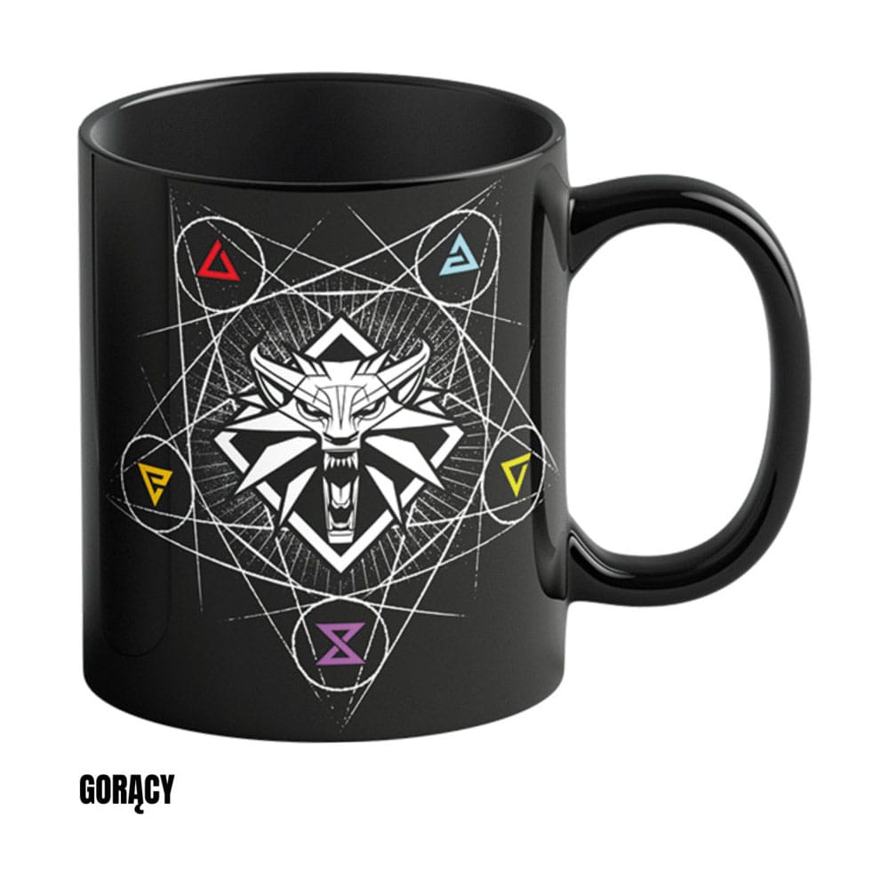 The Witcher III: Wild Hunt Heat Change Mug Witcher Signs 480 ml P041750