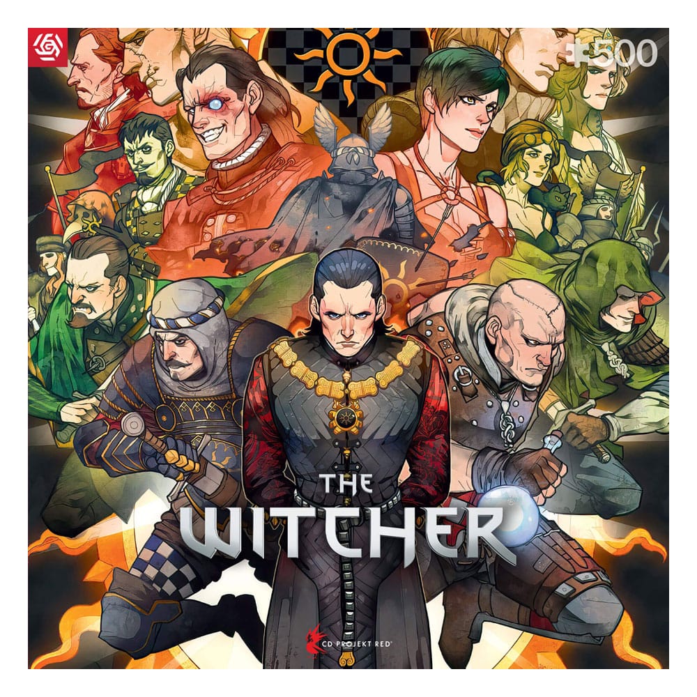 The Witcher Gaming Puzzle Nilfgaard (500 pieces) P041760