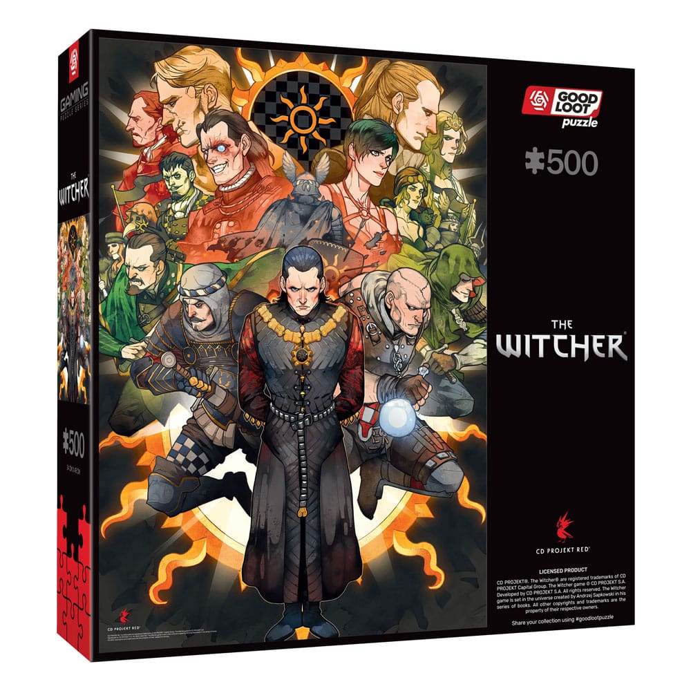 The Witcher Gaming Puzzle Nilfgaard (500 pieces) P041760