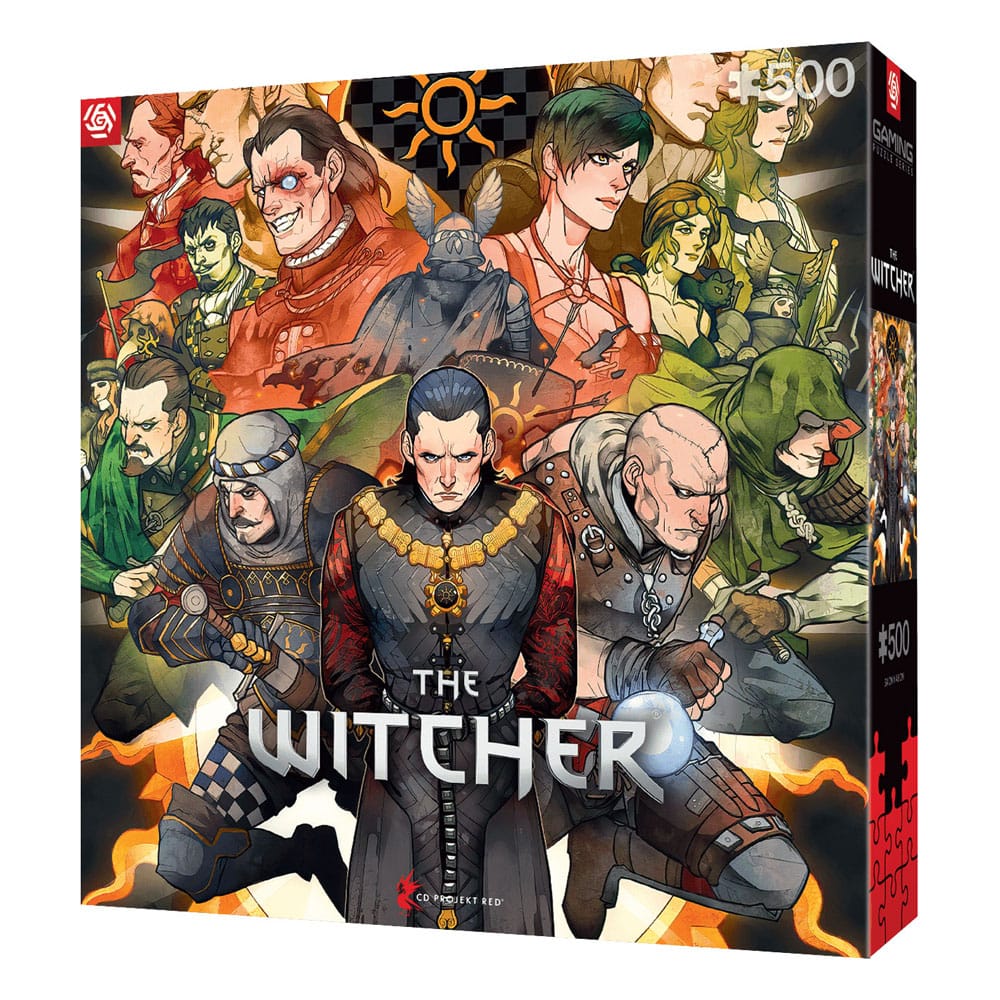 The Witcher Gaming Puzzle Nilfgaard (500 pieces) P041760