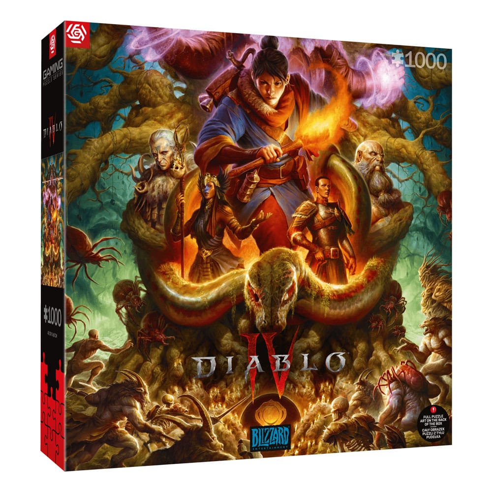 Diablo IV Gaming Puzzle Horadrim (1000 pieces) P041770