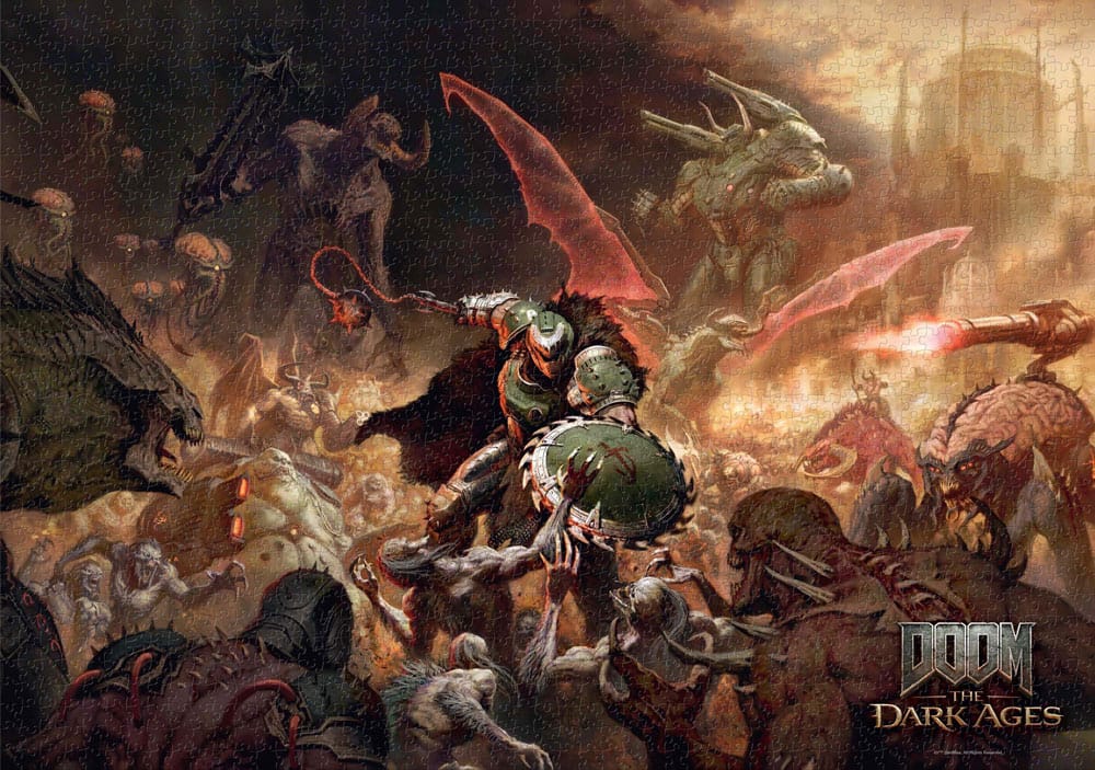 Doom The Dark Ages Puzzle Slayer's Rag (1000 pieces) P041812