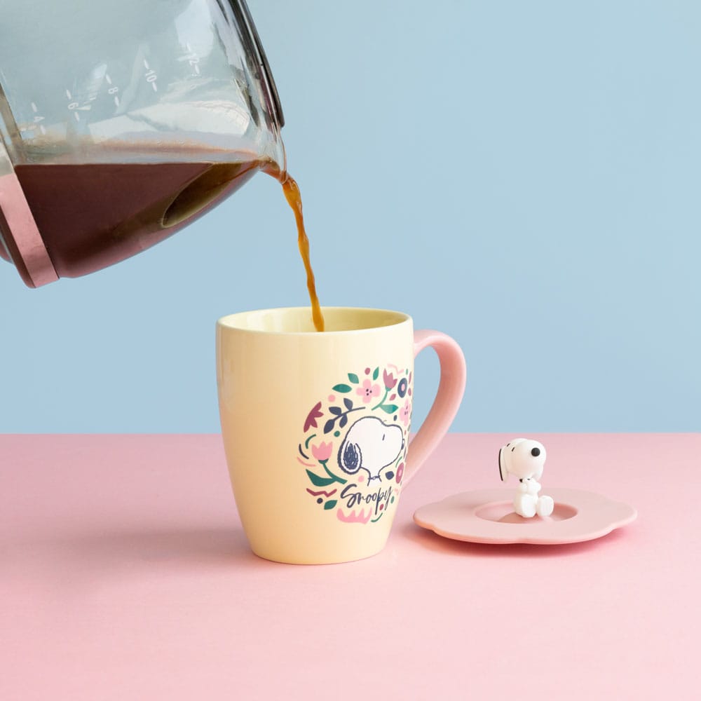 Peanuts Mug with lid Premium Ver. P069050