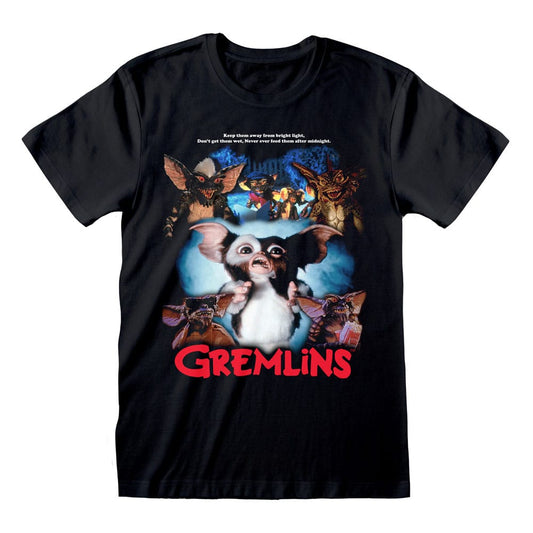 Gremlins T-Shirt Retro Poster Style  Size M P041937