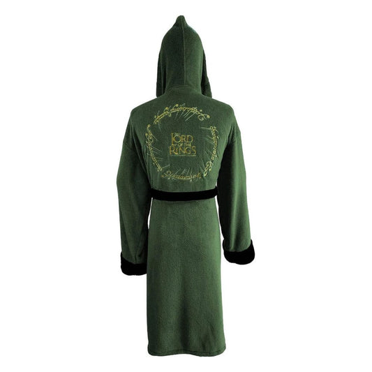 Lord of the Rings Fleece Bathrobe Elven Green & Gold P041950