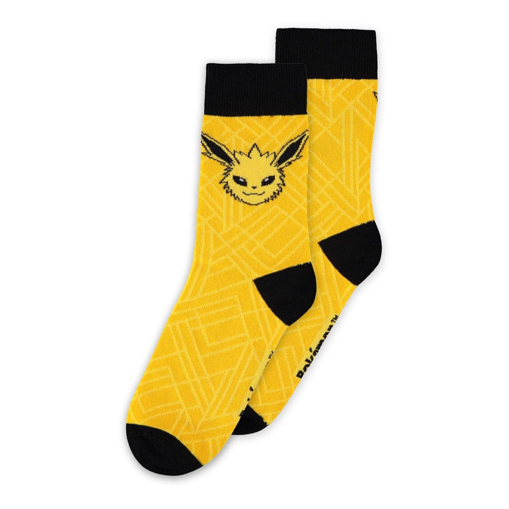 Pokemon Socks 3-Pack Eevee Evolution 39-42