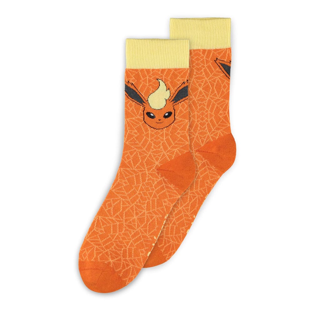 Pokemon Socks 3-Pack Eevee Evolution 39-42
