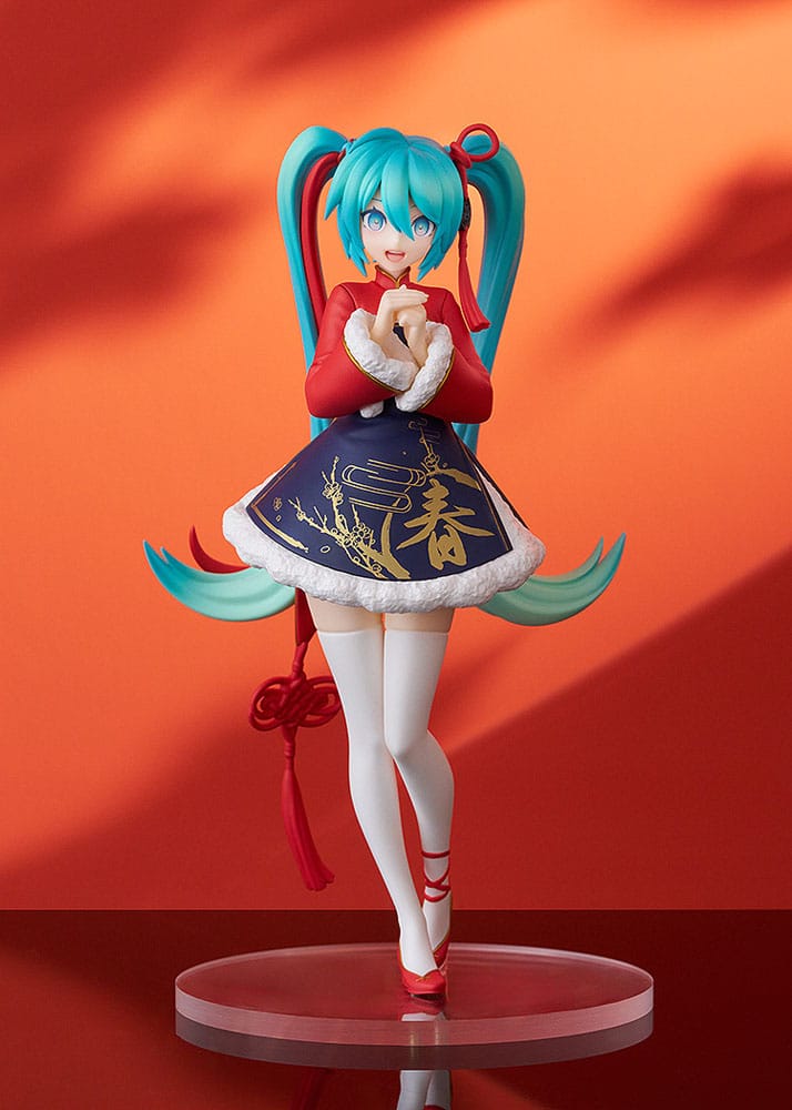 Character Vocal Series 01: Hatsune Miku Pop Up Parade PVC Statue Hatsune Miku: Sourxuan Chinese New Year Ver. 17 cm P042219