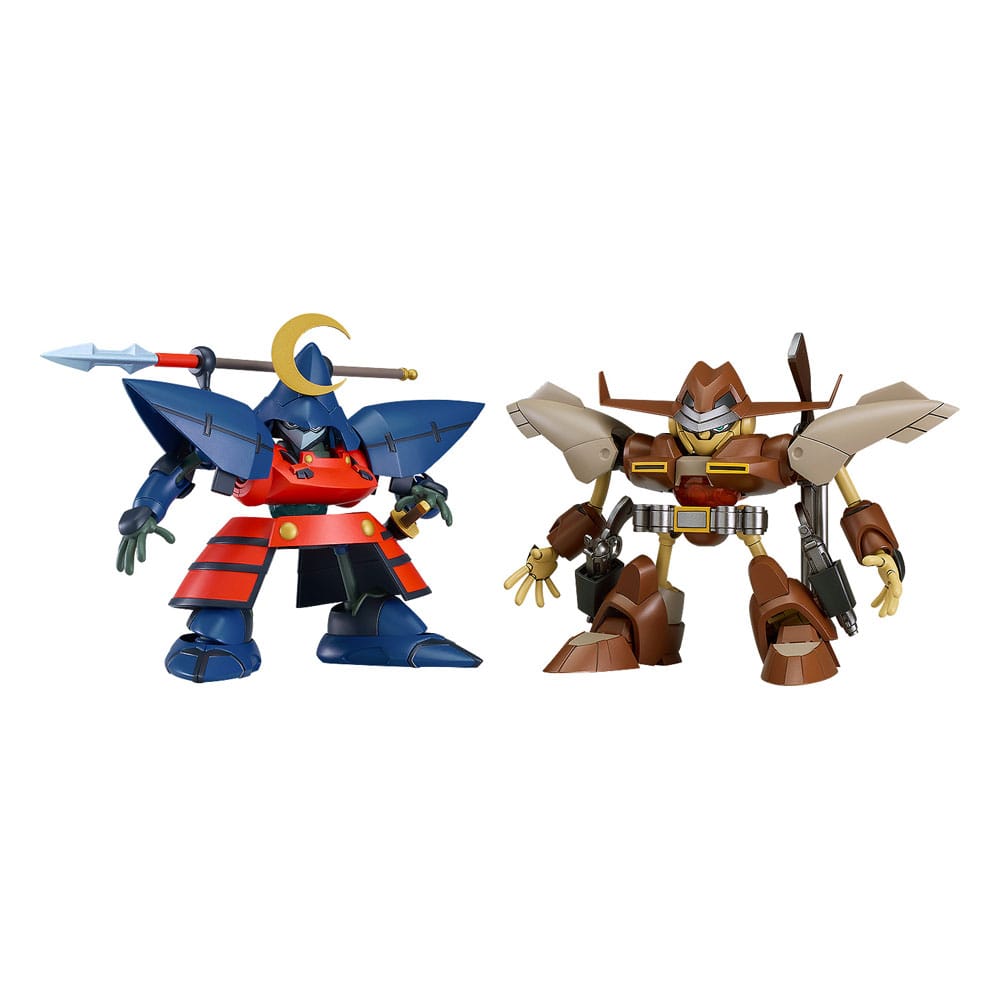 Hao Taikei Ryu Knight Moderoid Plastic Model Kit Collection Series: 3 Hayatmaru & Delingar 10 cm P042221