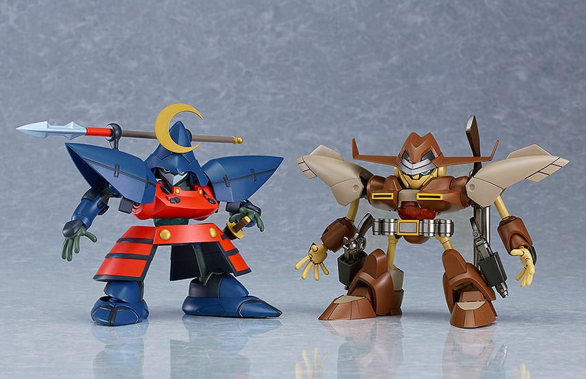 Hao Taikei Ryu Knight Moderoid Plastic Model Kit Collection Series: 3 Hayatmaru & Delingar 10 cm P042221