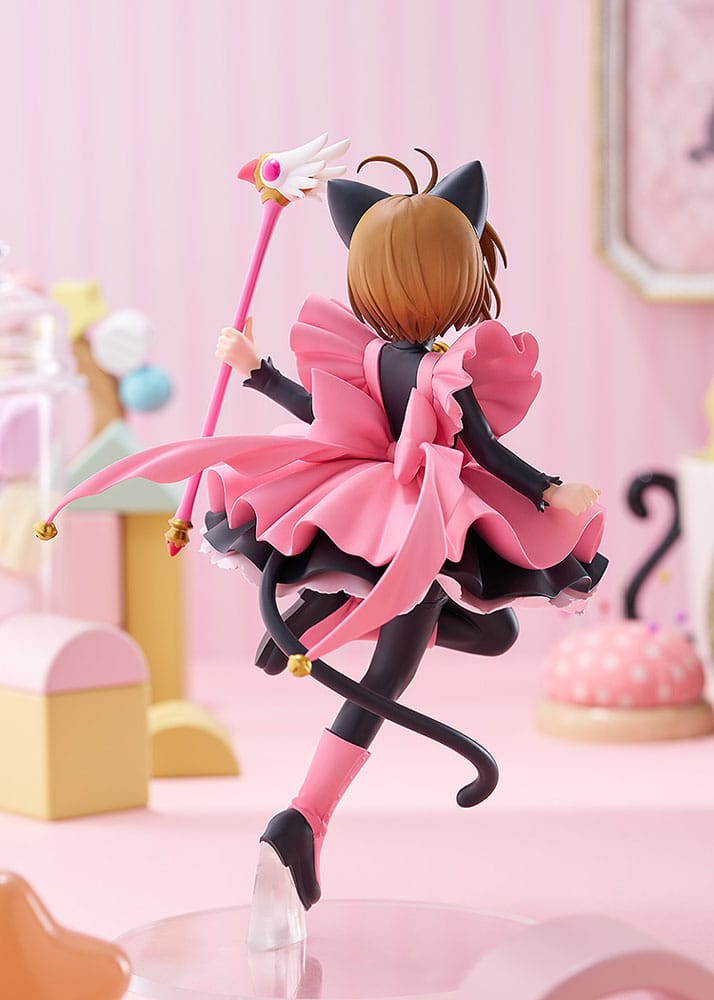 Cardcaptor Sakura Pop Up Parade PVC Statue Sakura Kinomoto: Black Cat Costume Ver. L Size 22 cm P042297