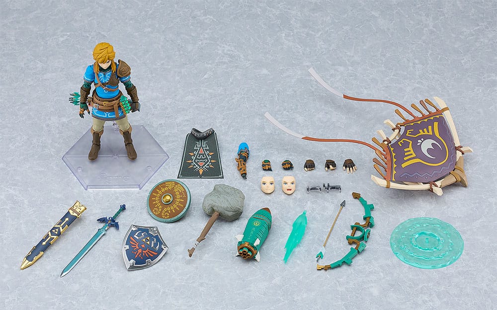 THE LEGEND OF ZELDA TEARS OF THE KINGDOM FIGMA ACTION FIGURE LINK TEARS OF THE K