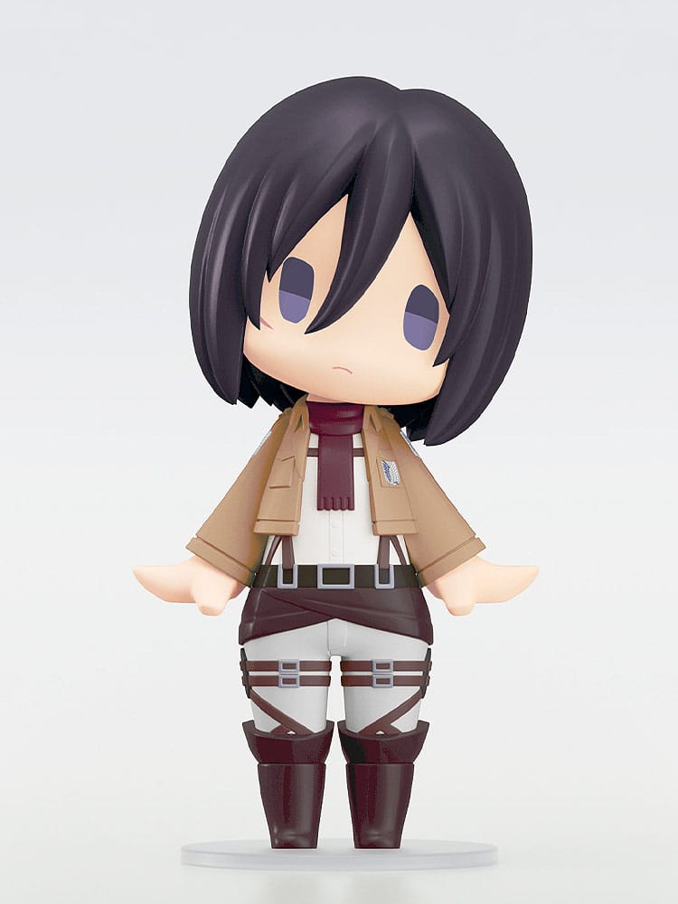 ATTACK ON TITAN HELLO! GOOD SMILE ACTION FIGURE MIKASA ACKERMAN 10 CM