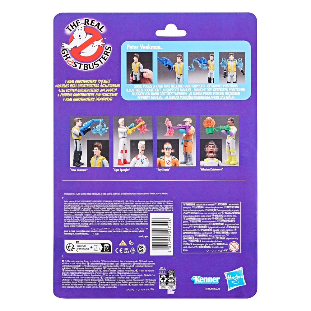 The Real Ghostbusters Kenner Classics Action Figure Peter Venkman & Gruesome Twosome Geist P043339