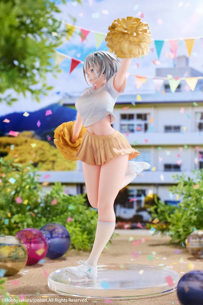 Original IllustrationPVC Statue 1/6 Cheerleader Riku illustration by Jonsun 29 cm P043702