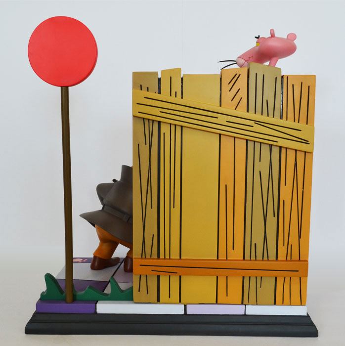 The Pink Panther Statue Pink Panther & The Inspector 41 cm P043748