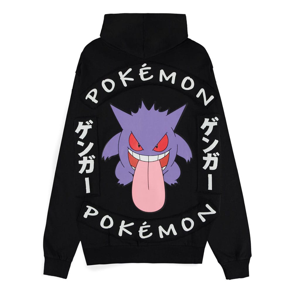 Pokemon Zipper Hoodie Gengar Locked Up