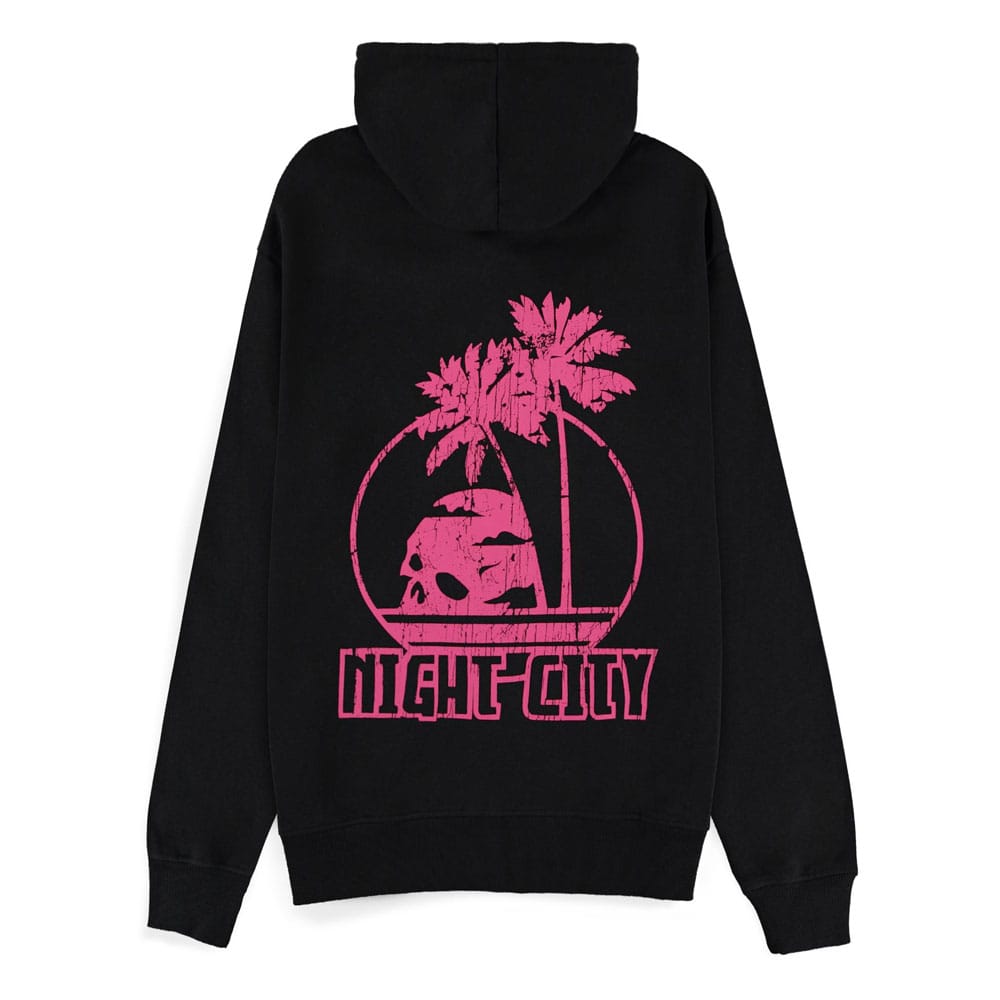 Cyberpunk 2077 Zipper Hoodie Night City