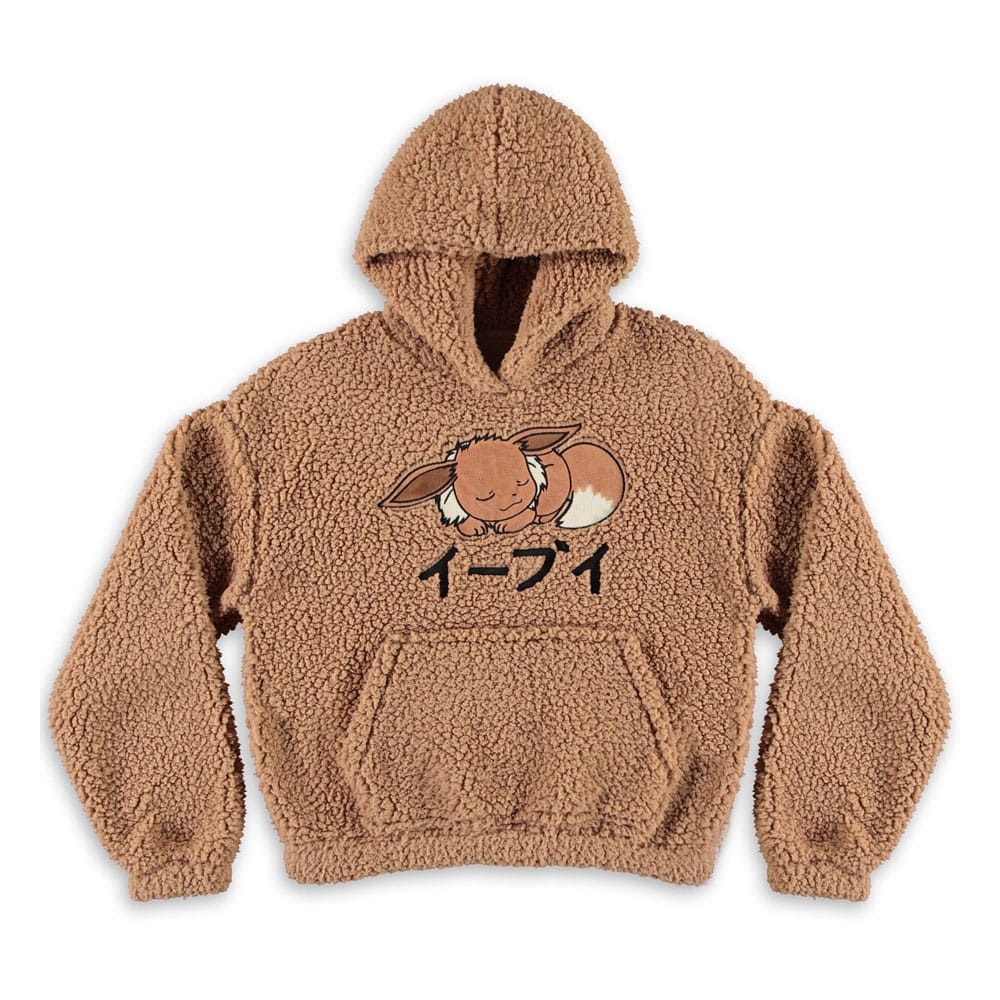 Pokemon Teddy Hooded Sweater Eevee Size S