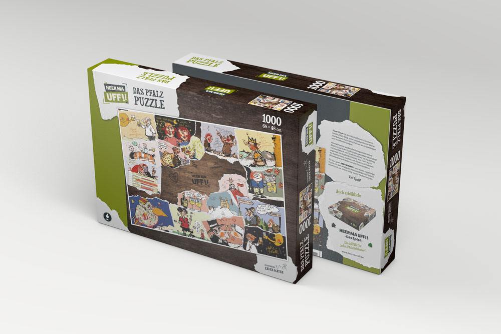 Heer Ma Uff!! - Das Pfalzpuzzle - Jigsaw Puzzle (1000 pieces) P044056