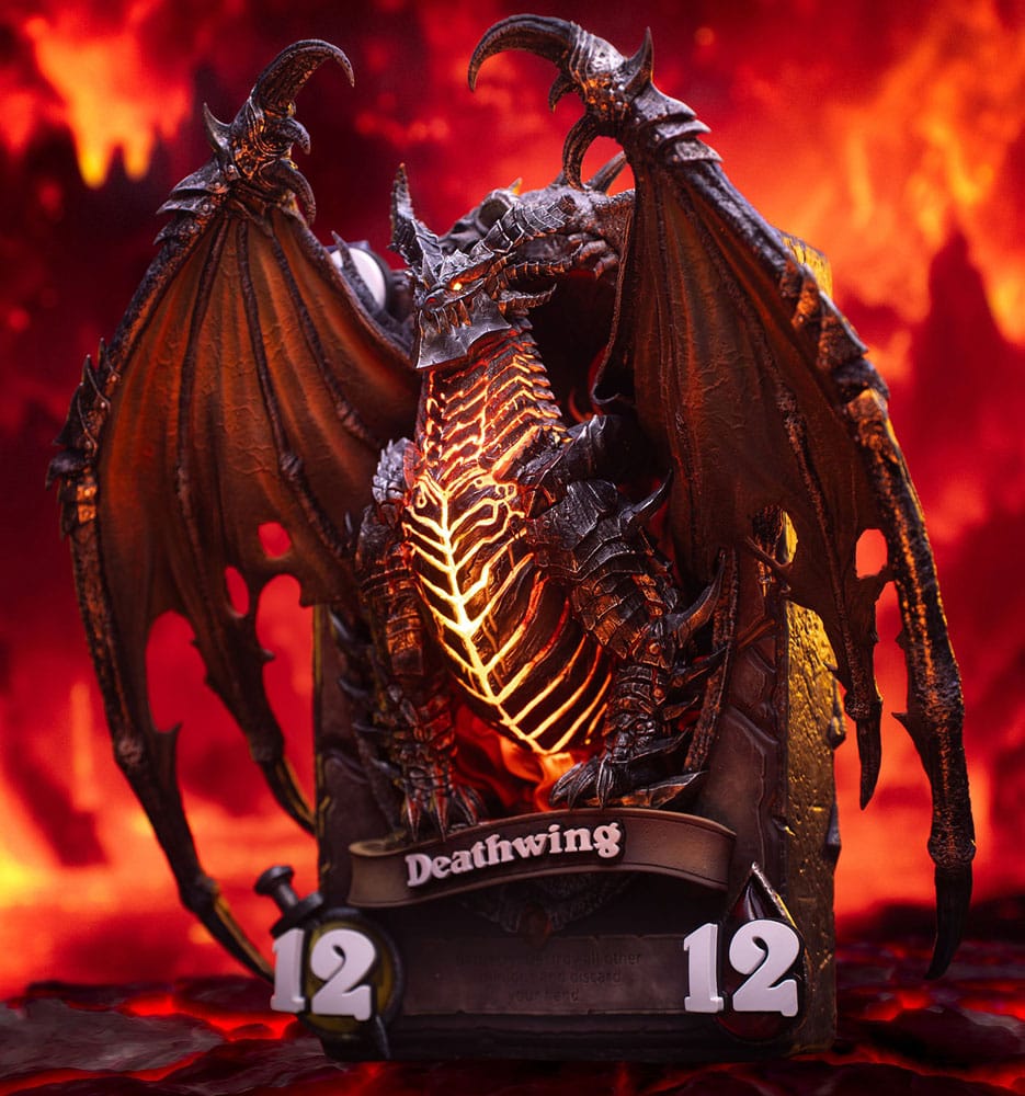 Hearthstone 3D Art Frame Statue Deathwing 34 cm P044064