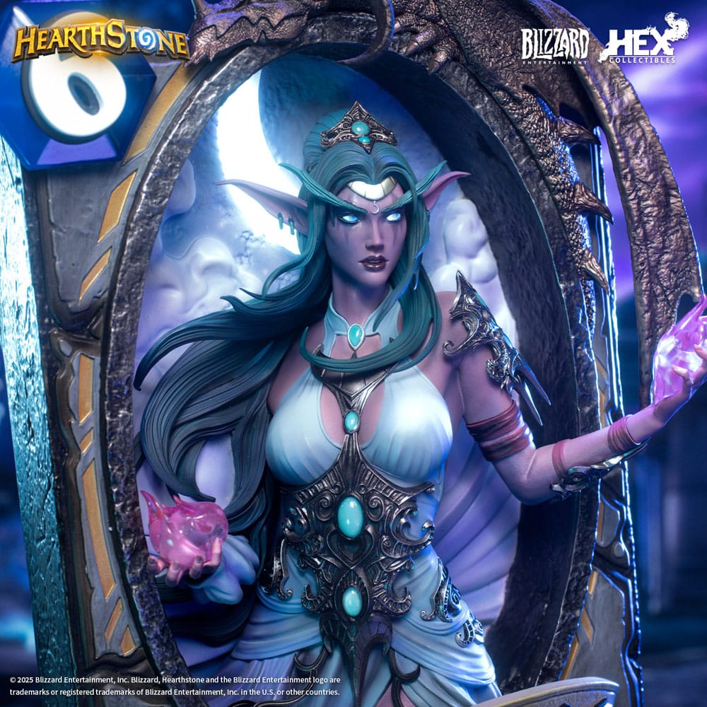 Hearthstone 3D Art Frame Statue Tyrande Whisperwind 31 cm P066245